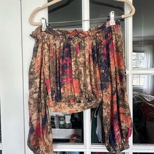 Free People NWT multi crop